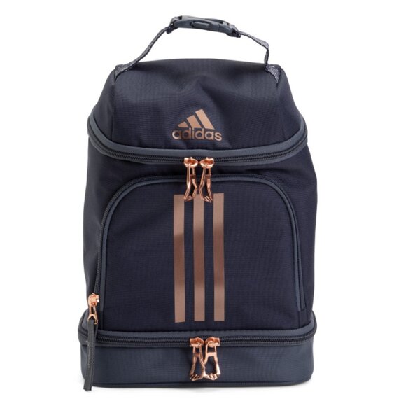 ADIDAS NAVY/GREY Excel 2 Lunch Bag - Picture 1 of 2